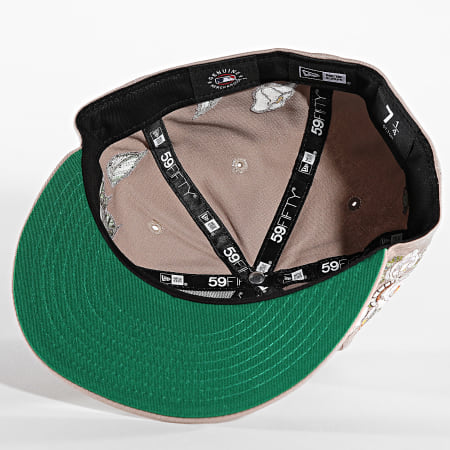 New Era - Cappellino 59Fifty Icona Fiore 60435116 Marrone Floreale