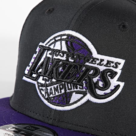 New Era - Casquette 9Fifty Infill Los Angeles Lakers 60434985 Noir Violet