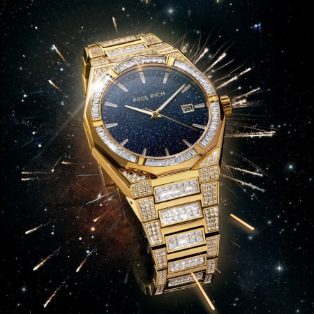 Paul Rich - Reloj Iced Star Dust II Gold
