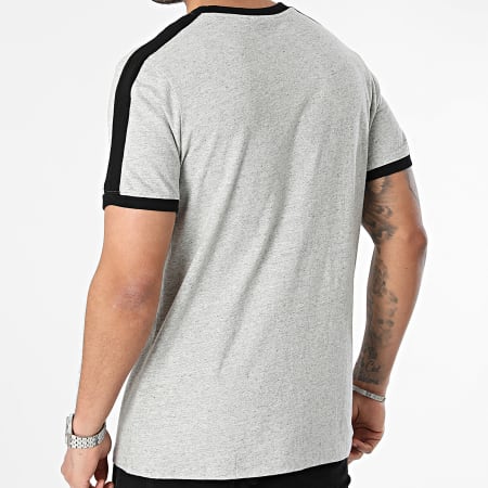 Superdry - Tee Shirt Essential Logo Retro M1011892A Gris Chiné Noir