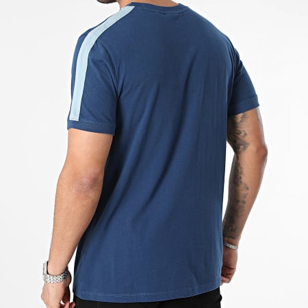 Superdry - Tee Shirt Essential Logo Retro M1011892A Bleu Marine Bleu Clair