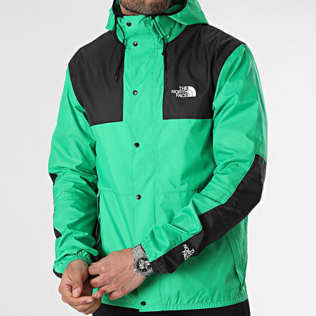 The North Face - Coupe-Vent Capuche Moutain Vert