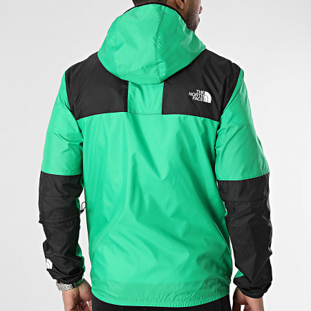 The North Face - Coupe-Vent Capuche Moutain Vert