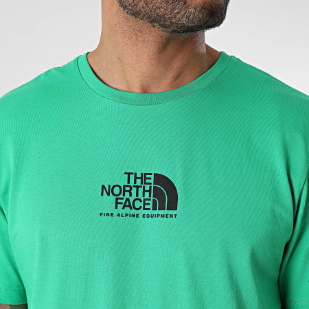 The North Face - Tee Shirt Fine Alpine Equipment A87U3 Verde