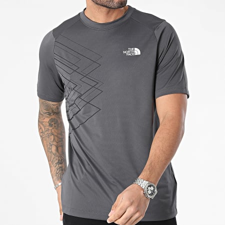 The North Face - Camiseta gráfica A87JK Gris antracita