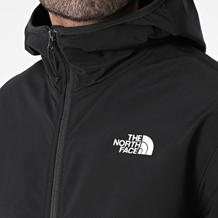 The North Face - Easy Wind A8702 Giacca con cappuccio e zip nera