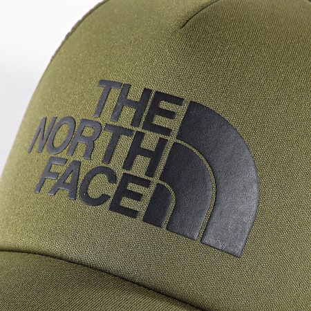 The North Face - Casquette Trucker Logo 3FM3 Vert Kaki Noir