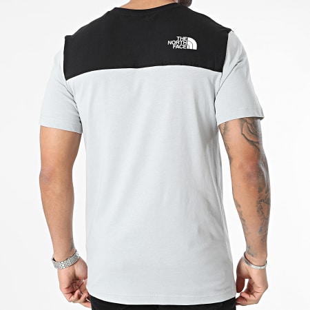 The North Face - Tee Shirt Poche Icons A87DP Gris Noir