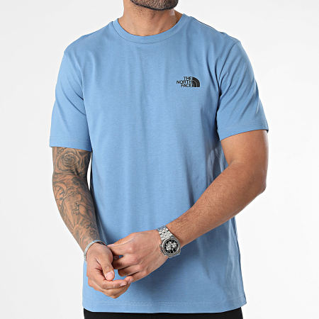 The North Face - Tee Shirt Simple Dome A87NG Bleu