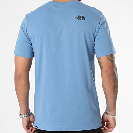 The North Face - Tee Shirt Simple Dome A87NG Bleu