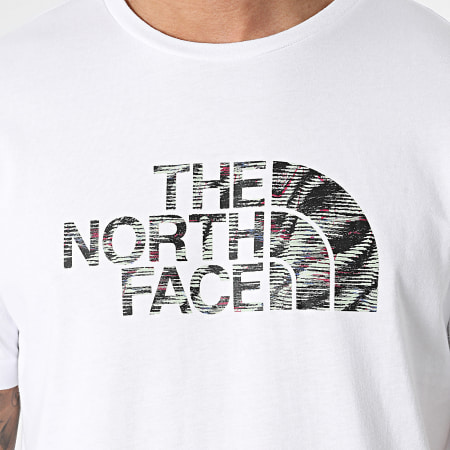 The North Face - Tee Shirt Easy A87N5 Blanc