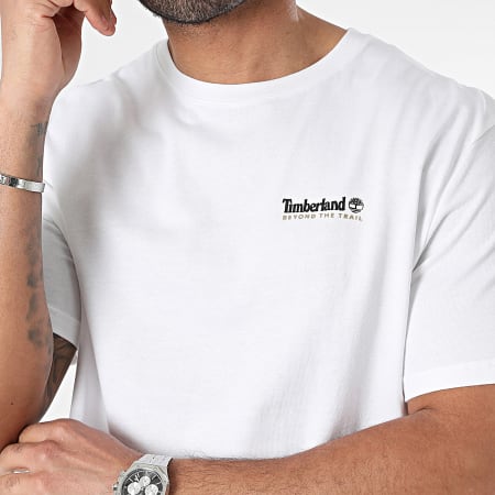 Timberland - Camiseta Diseño 4 SS A65JB Blanca
