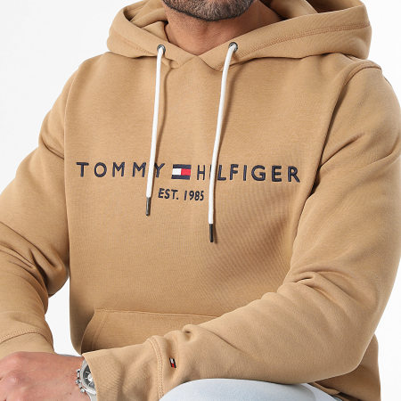 Tommy Hilfiger - Tommy Logo Sudadera con capucha 1599 Marrón