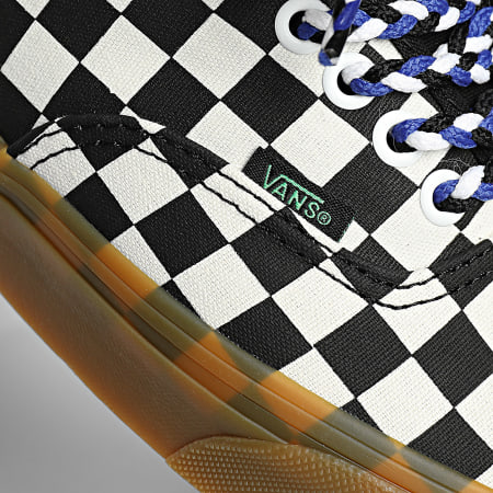Vans - Baskets Authentic 9PVBZW1 Checkboard Negro Blanco