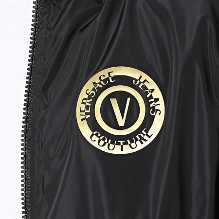 Versace Jeans Couture - Giacca bomber reversibile 76GAS407-CQS85 Nero Giallo Rinascimento