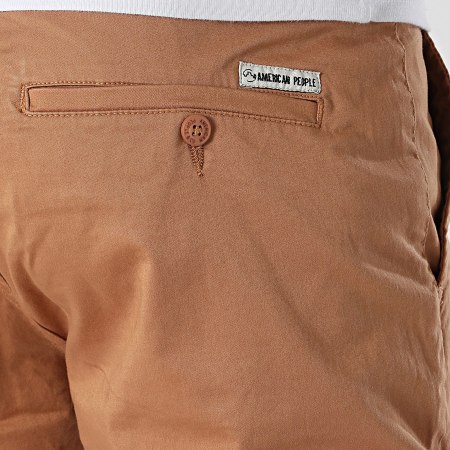 American People - Pantaloni chino color cammello