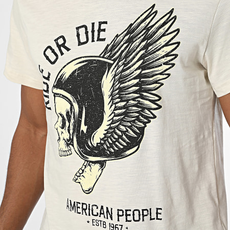 American People - Camiseta beige