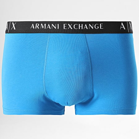 Armani Exchange - Lot De 3 Boxers 957028-CC282 Blanc Noir Bleu