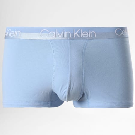 Calvin Klein - Lot De 3 Boxers Modern Structure NB2970A Noir Gris Bleu Clair