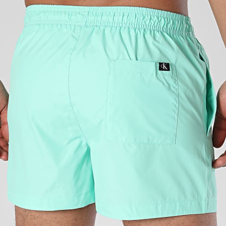 Calvin Klein - Shorts de baño con cordón 0967 Verde claro