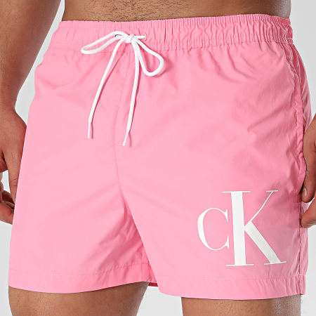 Calvin Klein - Pantaloncini da bagno con coulisse 0967 Rosa
