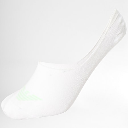 Emporio Armani - Lot De 3 Paires De Chaussettes 306229-4R234 Blanc