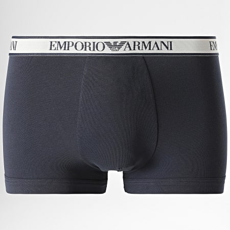 Emporio Armani - Set De 3 Boxers 111357-4R717 Beige Rojo Azul Marino