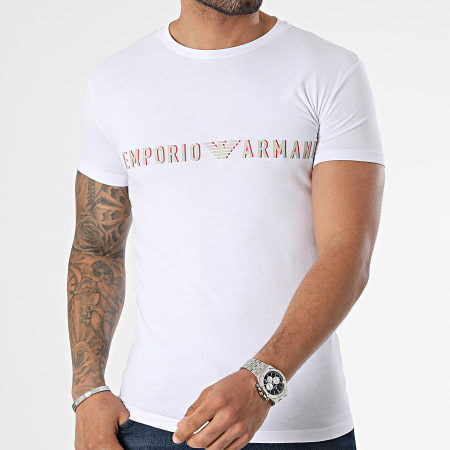Emporio Armani - Camiseta 111035-4R716 Blanca