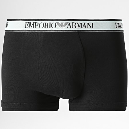 Emporio Armani - Lot De 3 Boxers 111357-4R717 Noir