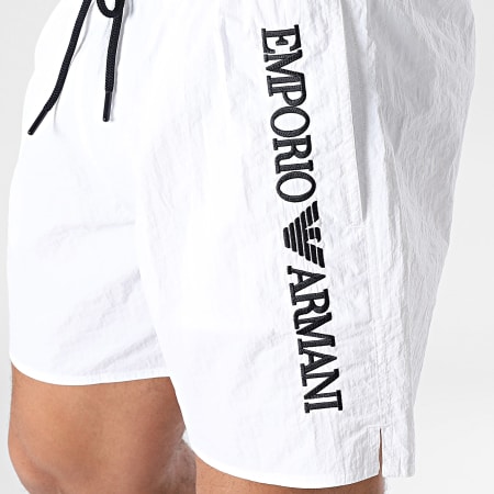 Emporio Armani - Short De Bain 211740-4R422 Blanc
