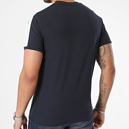 Emporio Armani - Tee Shirt A Bandes 111890-4R717 Bleu Marine