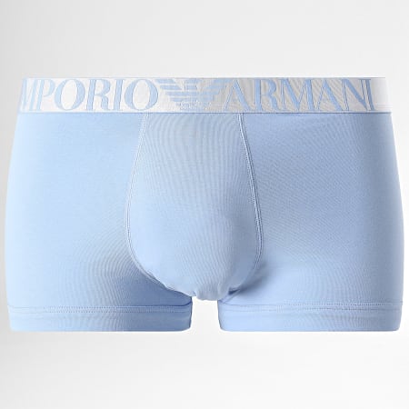 Emporio Armani - Set De 3 Boxers 111357-4R726 Azul Claro Verde Claro Morado Claro