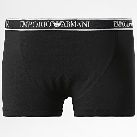 Emporio Armani - Set di 3 boxer 112130-4R717 nero rosa chiaro