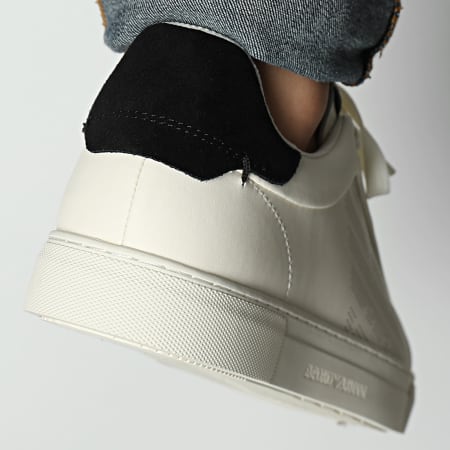 Emporio Armani - X4X598-XR098 Sneakers Off White Black