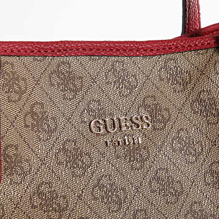 Guess - Lote Bolso Y Embrague Mujer SG931828 Beige Marrón