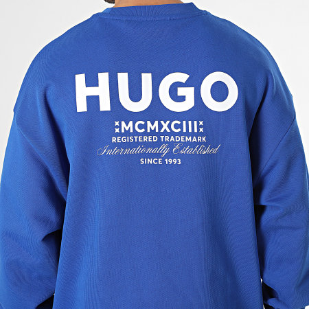 Hugo Blue - Sweat Crewneck Naviu 50510732 Bleu Roi
