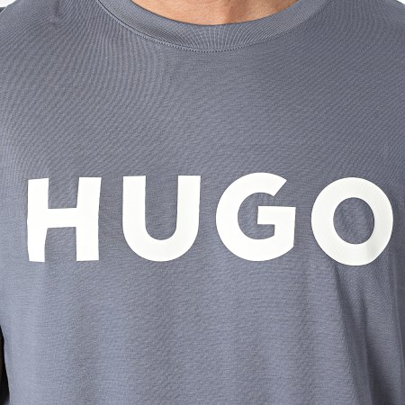 HUGO - Tee Shirt Dulivio 50467556 Gris Foncé