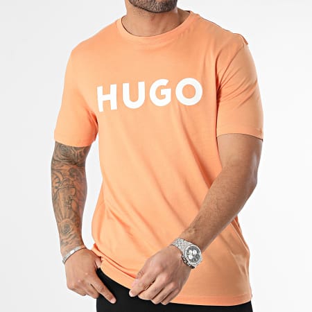 HUGO - Camiseta Dulivio 50467556 Naranja