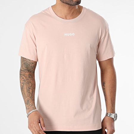 HUGO - Camiseta Linked 50518646 Rosa