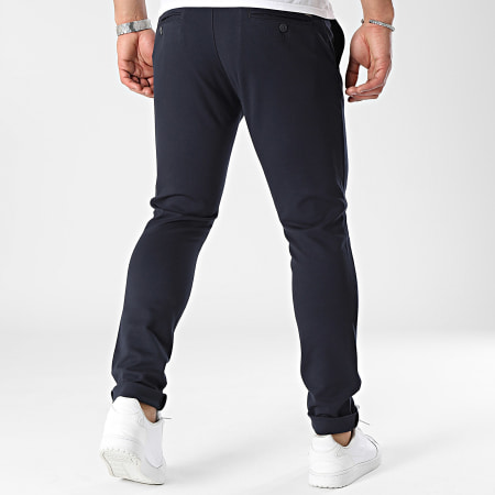 Indicode Jeans - Pantalon Chino Roedekro Bleu Marine