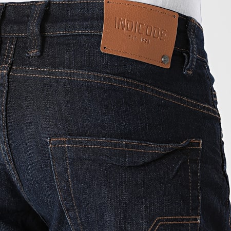 Indicode Jeans - Pantaloncini di jeans blu Kaden