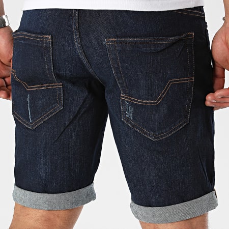 Indicode Jeans - Pantalones cortos vaqueros azules Kaden