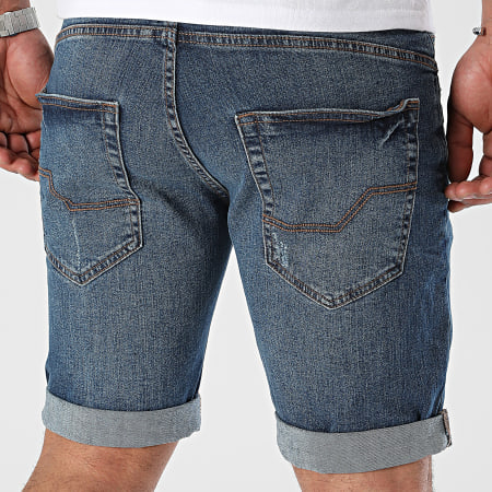 Indicode Jeans - Short Jean Kaden 70-100 Bleu Brut