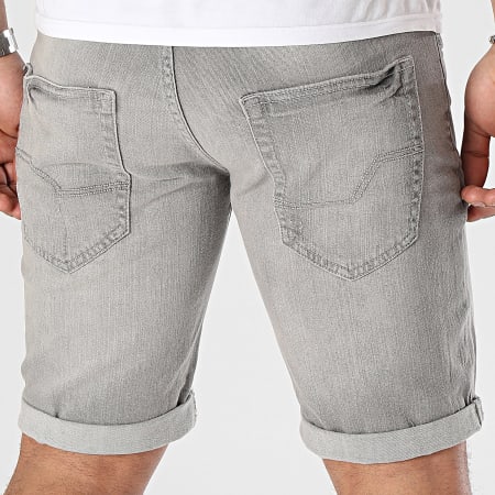 Indicode Jeans - Pantaloncini Kaden Jean Grigio