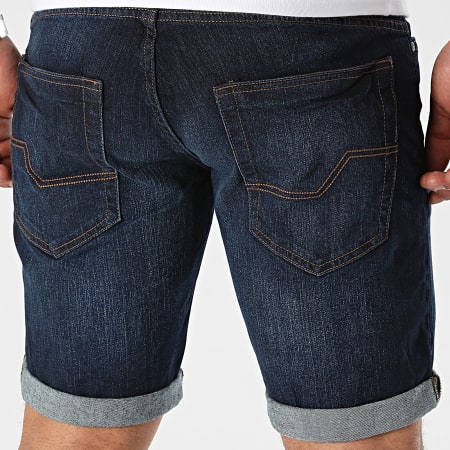 Indicode Jeans - Kaden Holes Pantalones cortos vaqueros Azul crudo