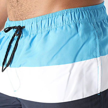 Produkt - Pantaloncini da bagno Akm Colorblock Blu Bianco Marina