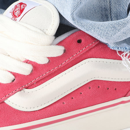 Vans - Sneakers donna Knu Skool 9QCBJ11 Retro Color Pink True White