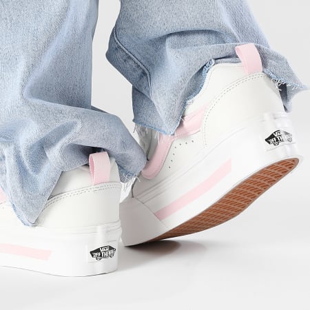 Vans - Sneakers donna Knu Stack CP6YL71 Smarten Up White Pink