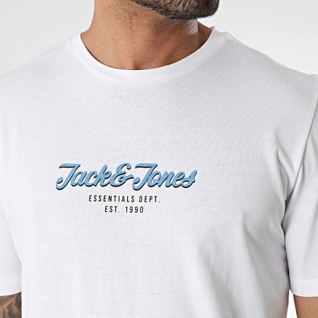 Jack And Jones - Tee Shirt Henry Blanc