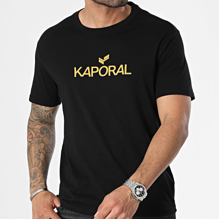 Kaporal - Tee Shirt Essentiel LERESM11 Noir